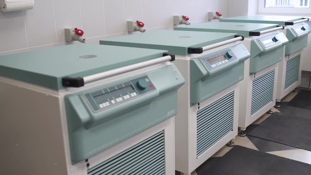 Medical equipment, machine for sterilization of medical instruments.
