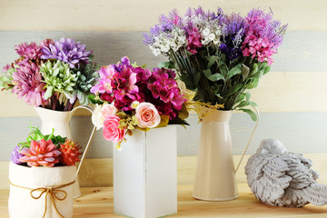 colorful decoration artificial flower bouquet