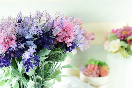 colorful decoration artificial flower bouquet