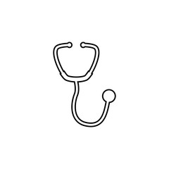 Stethoscope vector icon