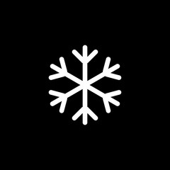 Snowflake vector icon