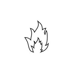 Flames vector icon