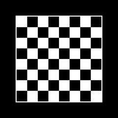 Chess board vector icon