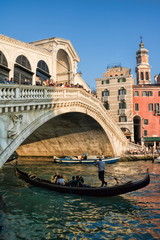 Fototapeta na wymiar Venedig, Ponte di Rialto