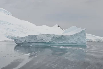 Rolgordijnen Iceberg Antarctica floating in water © vormenmedia