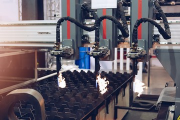 Digitally controlled cutting machine