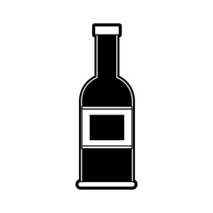 Sauces bottle isolated icon vector illustration graphic design