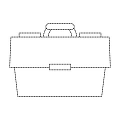 Business briefcase isolated icon vector illustration graphic design