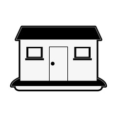 House real estate icon vector illustration graphic design
