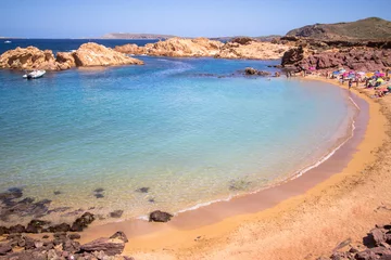Photo sur Plexiglas Cala Pregonda, île de Minorque, Espagne Cala Pregonda, Minorque, Espagne