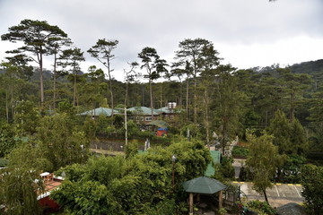 Fototapeta premium BAGUIO CITY, PHILIPPINES, DECEMBER 13, 2017, Baguio City Sightseeing, the summer Capital of Philippines