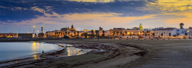 El Rompidillo Beach Panorama Cadiz Spain © Pablo Avanzini
