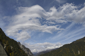 Obraz premium 黒部_雲