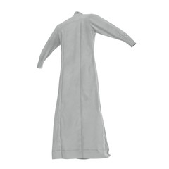 Arab Man Clothes on white. 3D illustration