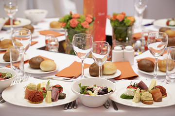 wonderfully designed wedding table