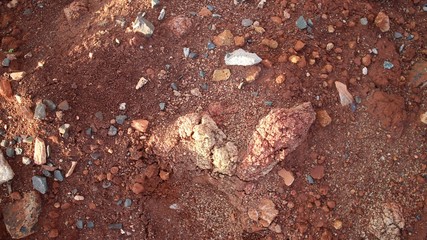 terra, areia, pedras, pedregulhos, ch&atilde;o