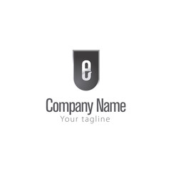 Fototapeta premium E LOGO COMPANY