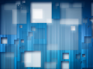 Blue Abstract background With Square