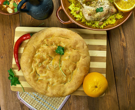 Arabian Fatir bread