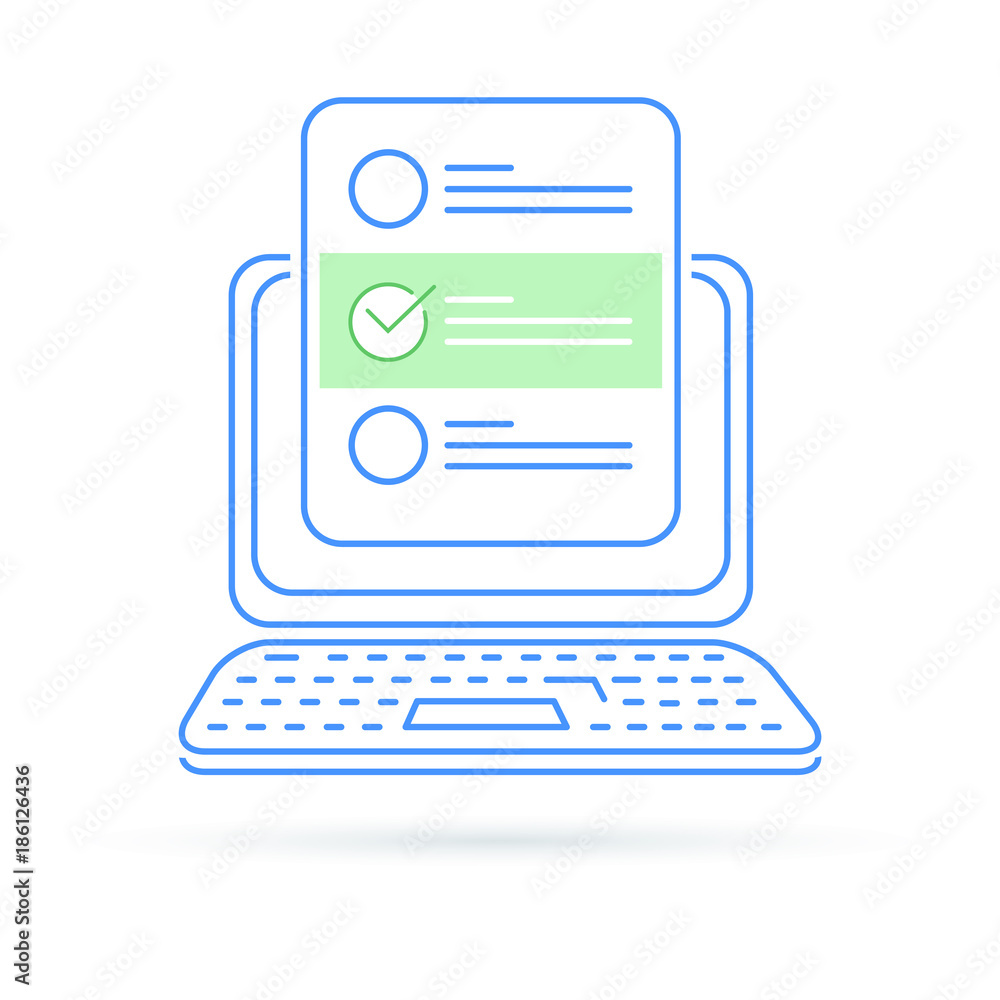 Poster seo optimization illustration concept, browser window and ranking sites in search results of web sea