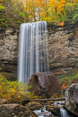 Fototapeta premium Hemlock Falls At Cloudland Canyon State Park In Georgia