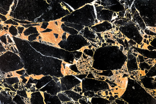 abstract golden black marble texture pattern