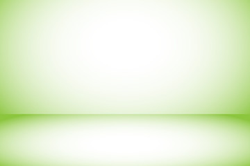 gradient green background with copy space using as simple clean background or wallpaper