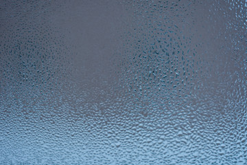 Frost on the glass, a drawing of frost