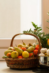 Cesto di frutta di stagione (inverno)