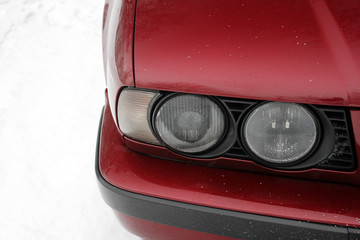 Car headlights. Luxury Headlights