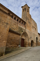 Fototapeta na wymiar Erla village in Zaragoza province, Spain