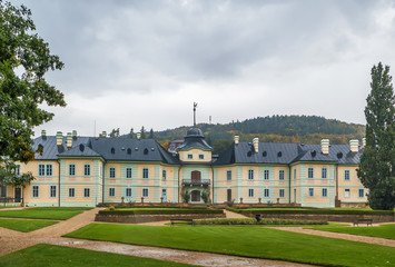 castle in Manetin, Czech republic