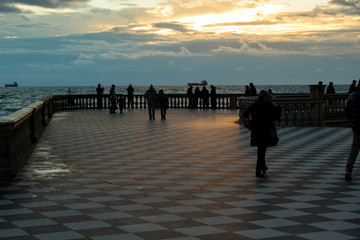 Terrazza controluce