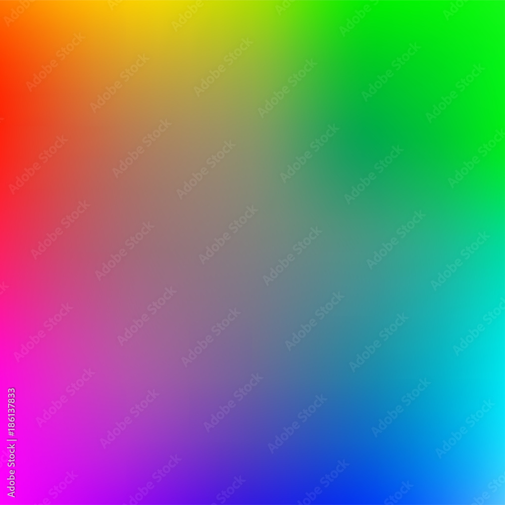 Leinwandbilder colorful multi color gradient vector background,simple form and blend of color spaces as contemporar