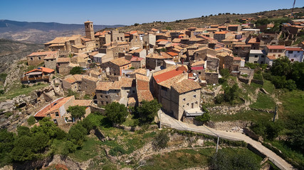 Fototapeta na wymiar San Felices village in Soria province, Spain