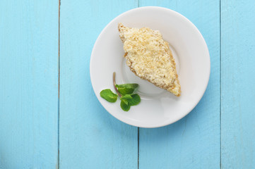 A small piece of pie
