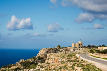 Fototapeta na wymiar Dingli cliffs on Malta island