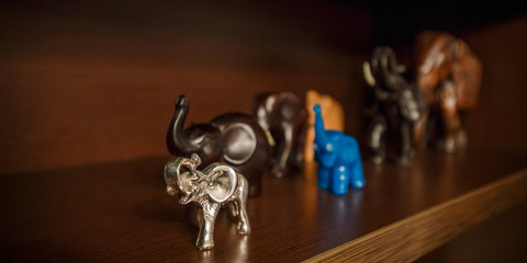 Souvenir elephant for gift