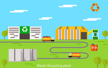 Recycling plant concept