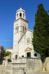 Fototapeta na wymiar Church of Saint Nicholas in Cavtat