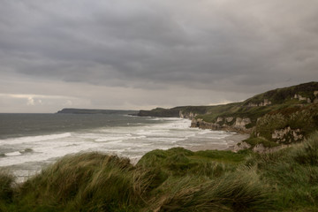 Strand aan de Ierse kust