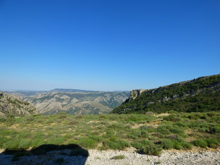 Fototapeta na wymiar Pitarque. Pueblo de Teruel (Aragon,España). Está situado en la comarca del Maestrazgo, al pie de la montaña de Peñarrubia
