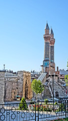 Naklejka premium Sivas Çifte Minare