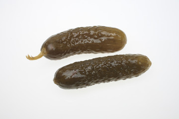 Sauere Gurken, eingelegte Gurken