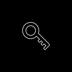 Key vector icon