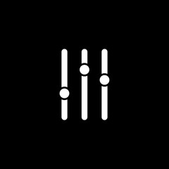 Volume level vector icon