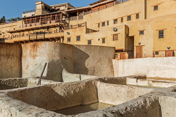 Chouara Tannery in Fez Morocco