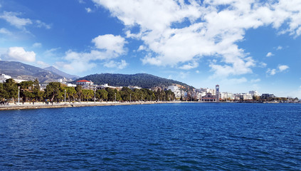 Fototapeta premium City of Volos waterfront