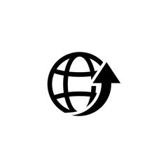 Fototapeta premium World delivery icon