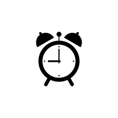Alarm clock vector icon